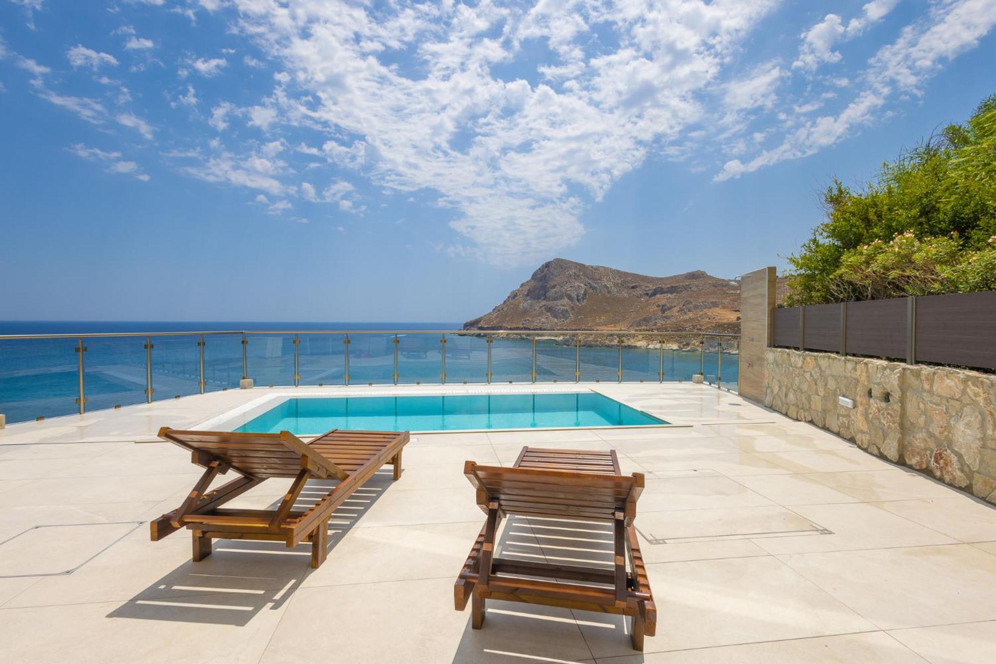 Villa Pava-Sea View Brand New 2024 Villa Archangelos  Bagian luar foto