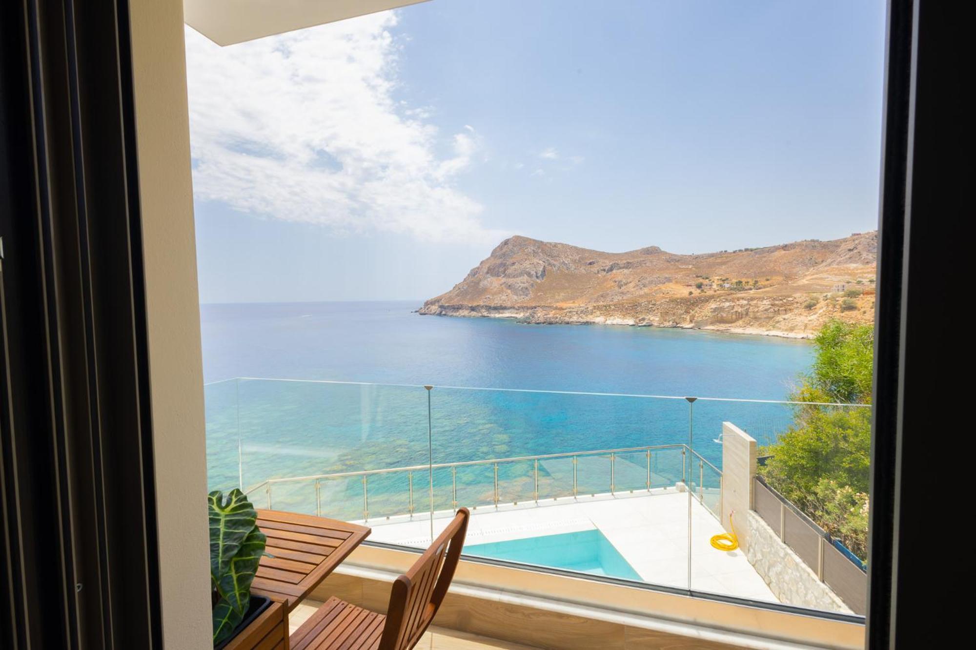 Villa Pava-Sea View Brand New 2024 Villa Archangelos  Bagian luar foto