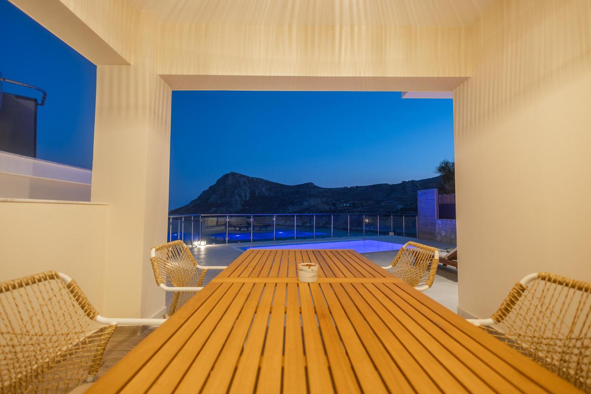 Villa Pava-Sea View Brand New 2024 Villa Archangelos  Bagian luar foto