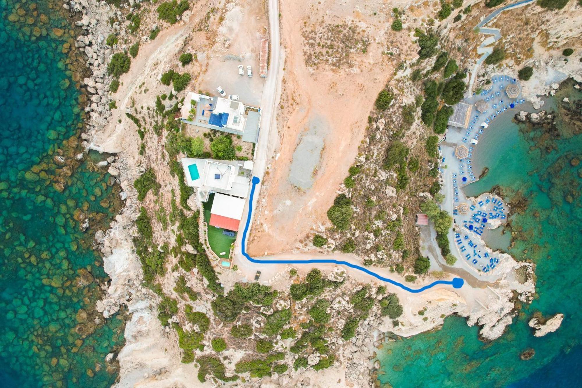 Villa Pava-Sea View Brand New 2024 Villa Archangelos  Bagian luar foto
